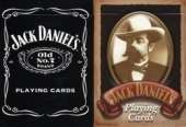 Lot 2 Jack Daniels TanBlack Bicycle Poker Playing Cards  