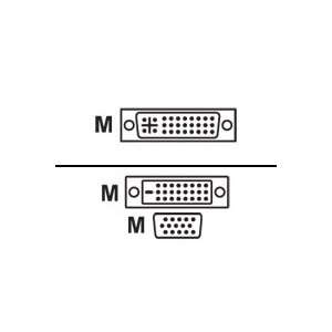  Wyse   DVI splitter   DVI I (M)   HD 15, DVI D (M) KIT Y 