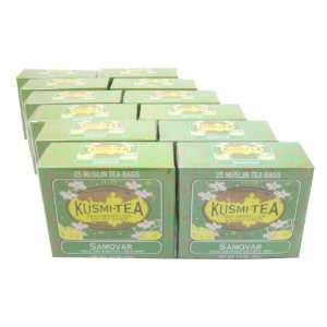 Kusmi Samovar Tea Bags (Case of 12 Boxes, 240 Tea Bags Total)  