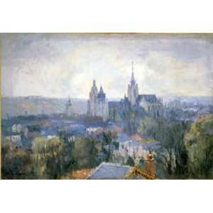   Albert Lebourg   24 x 16 inches   La cathédrale devreux Home