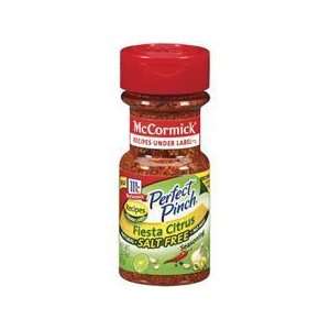 McCormick Perfect Pinch SALT FREE Fiesta Citrus 2.37 oz Sealed jars