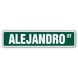  ALEJANDRO Street Sign Great Gift Idea 100s of names to 