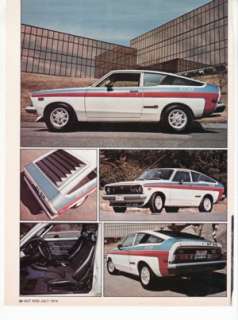 1974 Datsun B 210 Bob Sharp Article  