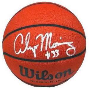  Alonzo Mourning Autographed Basketball