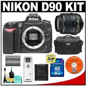  Nikon D90 Digital SLR Camera + 18 55mm AF S DX VR Nikkor 