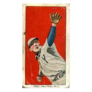  Red Ames Unsigned 1910 Philadelphia Carmel Card Sports 