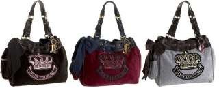 NEW Juicy Couture Queen of Prep Crown Daydreamer Bag  