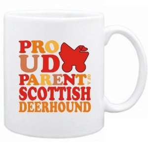    New  Proud Parent Of Scottish Deerhound  Mug Dog