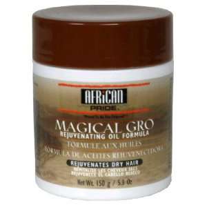 African Pride Magical Gro Oil 5.5 oz. Jar (Case of 6 
