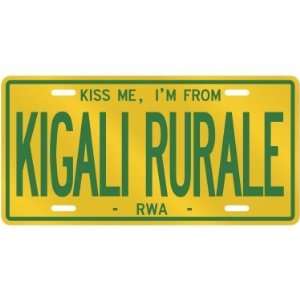   AM FROM KIGALI RURALE  RWANDA LICENSE PLATE SIGN CITY