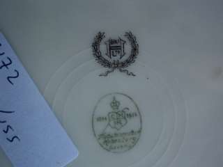 Old pair of porcelain plates, Hutschenreuther # 07172  