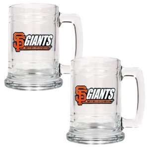 San Francisco Giants Set of 2 Beer Mugs 