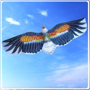 HUGE 1.5M 3D Blue American Eagle Kite/Decor/Gift Idea  