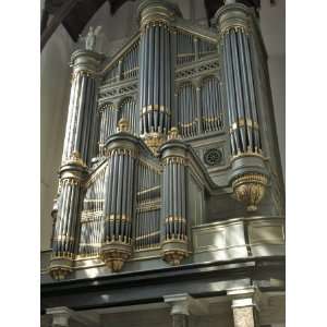  Organ, Oude Kirk (Old Church), Delft, Holland (The Netherlands 