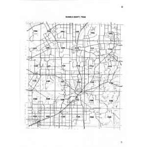  Index Map, Runnels County 1985, Texas, 1985 Fine Art 