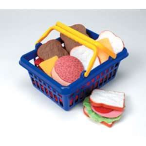  4 Pack LEARNING RESOURCES SANDWICH SET 13 PIECES 