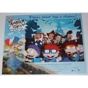  RUGRATS IN PARIS THE MOVIE   Movie Poster Print   11 x 14 