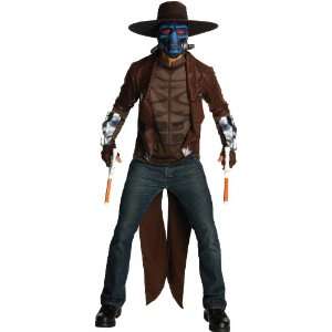   Deluxe Cad Bane Adult Costume / Brown   Size X Large 