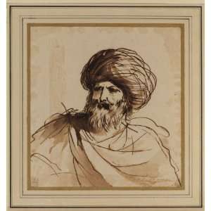   Guercino (Barbieri, Giovanni Francesco)   24 x 26 i