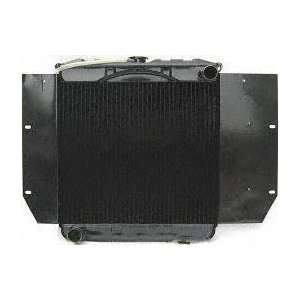 83 86 JEEP CJ7 series RADIATOR SUV, 4cyl; 2.5L; 151c.i. Outlet On Left 