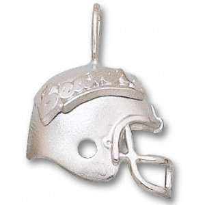 Oregon State Beavers Solid Sterling Silver BEAVERS Helmet Pendant 