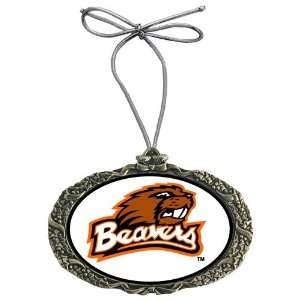 Oregon State Beavers NCAA Nickel Classic Logo Holiday Ornament  
