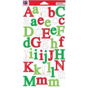   Inc. Pebbles ABC Cardstock Stickers, Christmas Arts, Crafts & Sewing