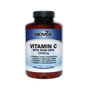  VITAMIN C with ROSEHIPS 1000mg 100 Tablets Health 