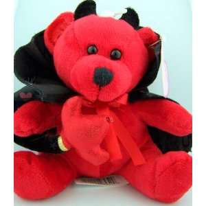  Valentines Day Devil Plush Pals Teddy Bear Toy W/ Heart 