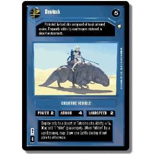  Star Wars CCG Special Edition Common Dewback Toys & Games