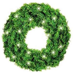  Sterling/Palm Tree 447102 Prelit Wreath