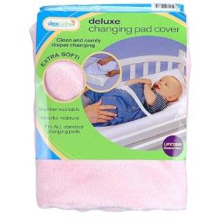 Dex Products Changing Pad Cover Deluxe Terry   Pink