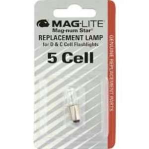   Magmun Star Krypton Replacement Bulb for Five C & D Cell Flashlights