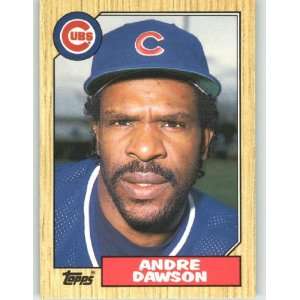  1987 Topps Traded #27T Andre Dawson   Chicago Cubs 