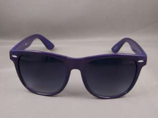 Dark purple frame risky business wayfarer sunglasses  