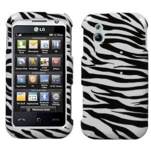  Zebra Skin Phone Protector Cover for LG GT950 (Arena 