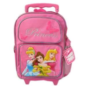   Princess Rolling Luggage Backpack  Mid Size School Bag` Toys & Games