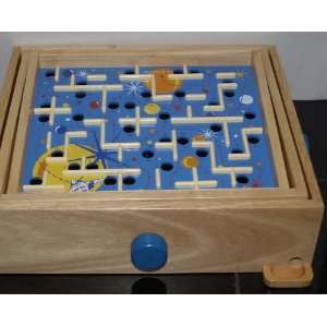  Race in Space Labyrinth Marble Game (Wooden) Toys & Games