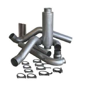   Dog 83410 5 Aluminized Steel Turbo Back Single Exhaust Kit with Tip
