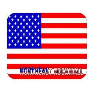 US Flag   Northeast Rockwall, Texas (TX) Mouse Pad 