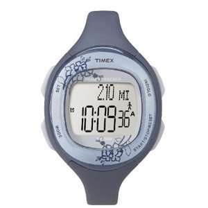  Timex Health Tracker Watch   Blue/Gray Flower Everything 