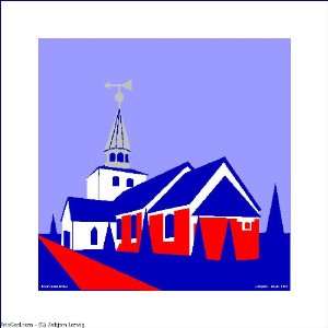 Poster Print Asbjorn Lonvig   32x40 inches   Hedensted Church 