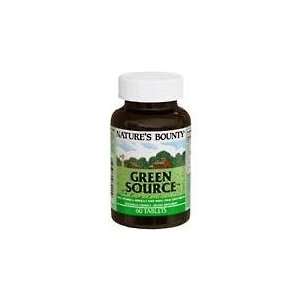   Green Source Tablets, by Natures Bounty   60 Tablets 