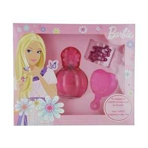 New   BARBIE by Mattel EDT SPRAY 2.5 OZ & 2 HAIR CLIPS & COMB   208661