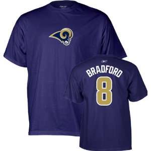  Sam Bradford St. Louis Rams Blue Jersey Name And Number T 