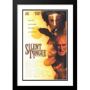  Silent Tongue 20x26 Framed and Double Matted Movie Poster 