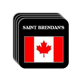  Canada   SAINT BRENDANS Set of 4 Mini Mousepad Coasters 