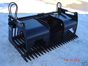 Berlon 72 Rock/Skeleton Bucket with Grapple  