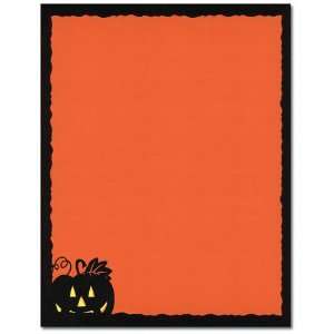  Pumpkin Face Halloween Laser & Inkjet Printer Paper 