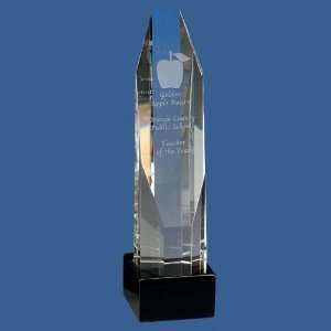  Optimaxx   10 octagon tower   Octagon tower award with custom 